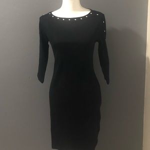 Karen Scott Pettie Studded Dress